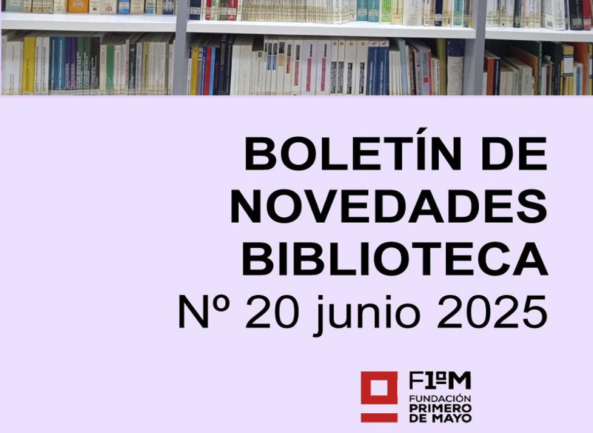 Boletin de Novedades de la biblioteca de la F1M. Junio 2025
